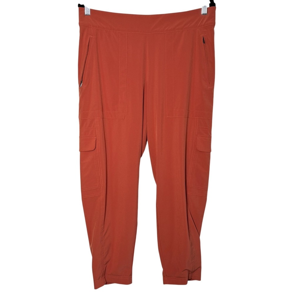 Athleta Chelsea Cargo Lined Pants Etruscan Red Size 14P Athletic Outdoors Hiking